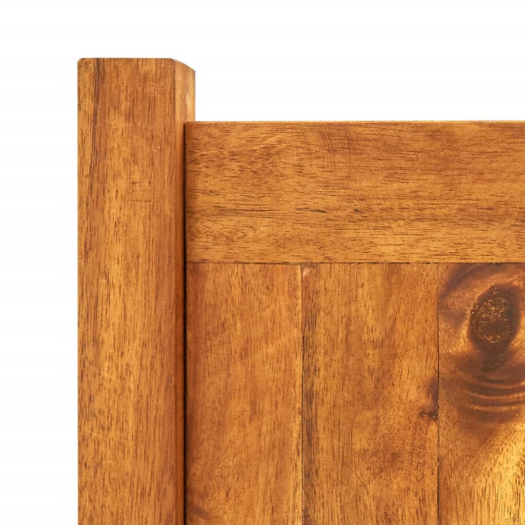vidaXL Garden Raised Bed Acacia Wood 29.9"x10.9"x9.8"