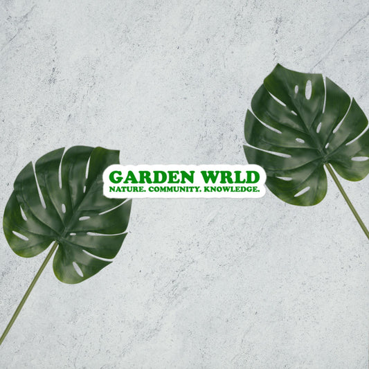 Garden Wrld Bubble-free stickers